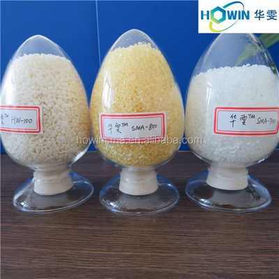 Yellowish Transparent Granules High Flow Heat Resistant Modifier of ABS